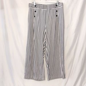 Robert Louis Striped Wide Leg Pants